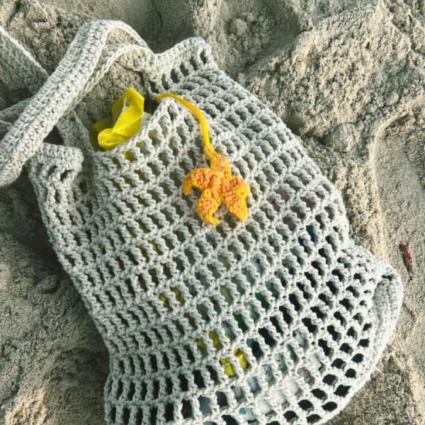 شنطة بحر شبكية